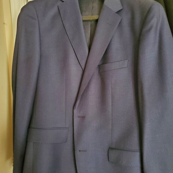 hugo boss ag dieselstrasse 12 navy blue suit size 40R